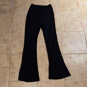 SHEIN Black Boot Cut Flare Pants & Jumpsuits